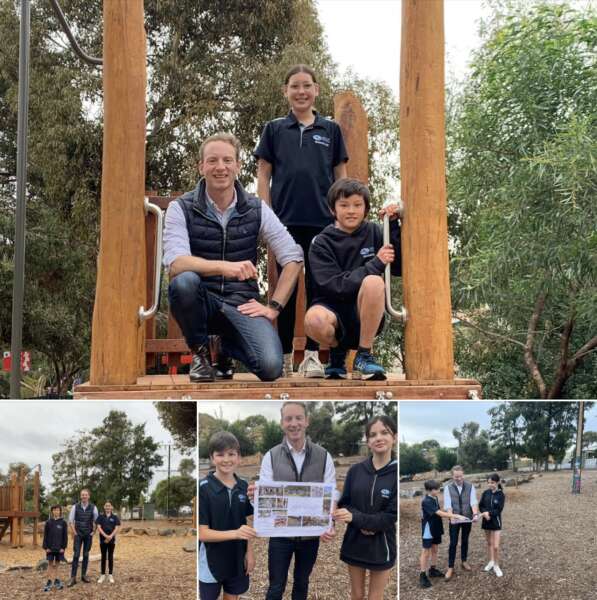 Nature Play at Seacliff Primary School