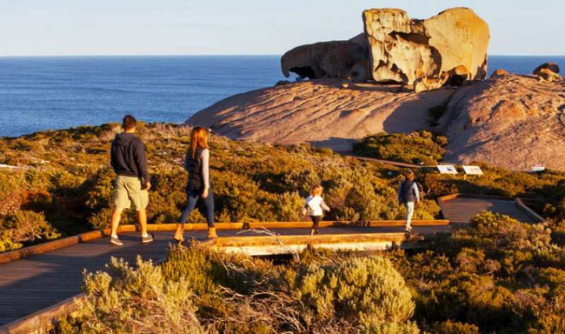 Remarkable Rocks boardwalk reopens on Kangaroo Island