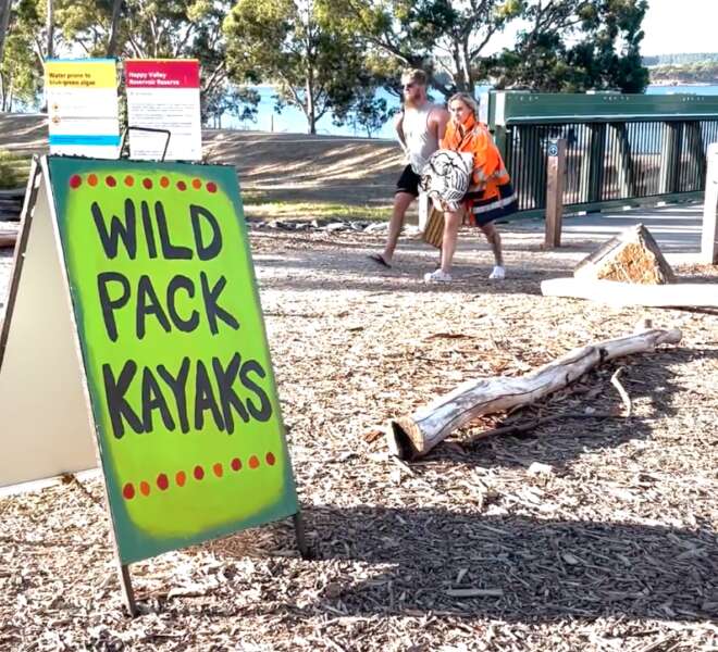 Wild Pack Kayaks at Happy Valley Reservoir